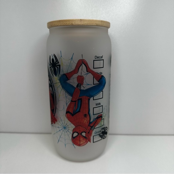 SPIDERMAN Can Glass cup - Picture 4 of 4